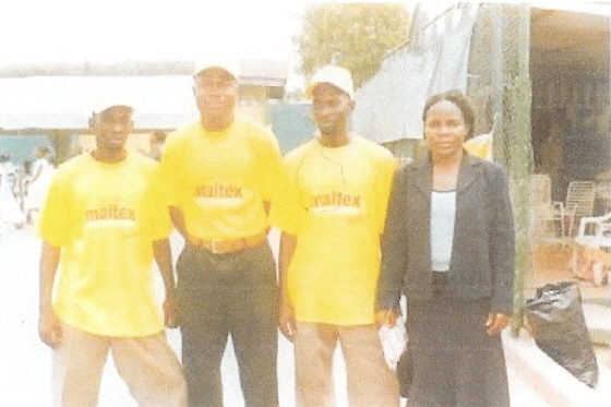 Staff at contest