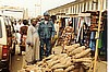 At the market place