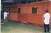 The completed building