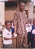 Children gets gifts