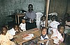 Children in class room